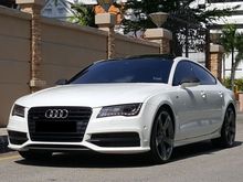 2013 AUDI A7 3.0 i(A) TFSI TURBO SPORTBACK ORIGINAL BLACK EDITION S-LINE QUATTRO SUPER HIGH SPEC