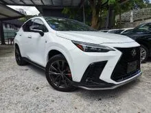 2022 Lexus NX 350 2.4 F SPORT Black White Interior/Panroof/360 Cam/HUD/BSM/UnregisterV