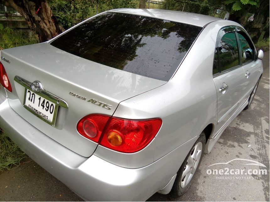 Toyota Corolla Altis 2002 E 1.8 in กรุงเทพและปริมณฑล Automatic Sedan สี ...