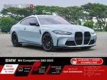 2022 BMW M4 3.0 Competition Coupe S58 G82 (Faktur 2023) Odo 22 Rb Pajak Panjang (ANTIK) TDP MINIM