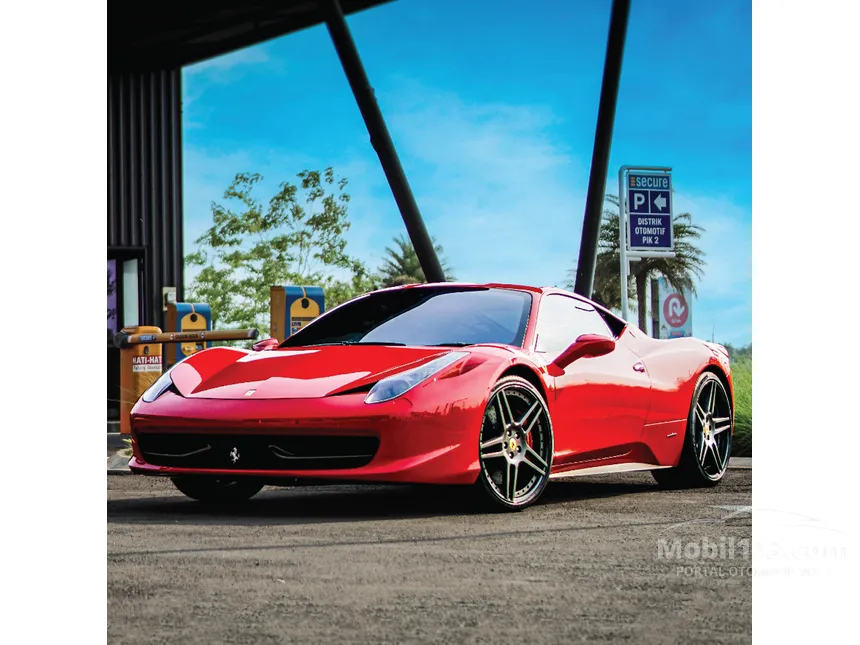 Jual Mobil Ferrari 458 2012 Italia 4.5 di DKI Jakarta Automatic Coupe Merah Rp 5.580.000.000
