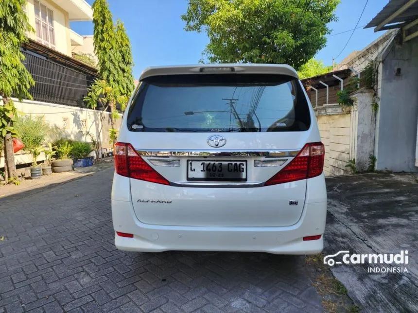 2012 Toyota Alphard G MPV