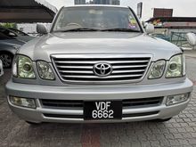 2005 Toyota Land Cruiser Cygnus 4.7 SUV, REVERSE CAMERA, SUNROOF, ELE. LEATHER SEATS