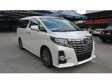 2016 TOYOTA ALPHARD 2.5 SC (FULL SPEC) - UNREG 16 $ CLEARANCE $ OFFER $ HURRY $