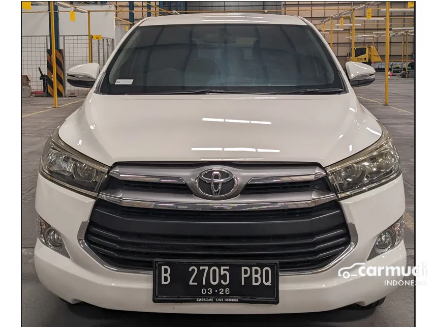 Jual Mobil Toyota Kijang Innova 2016 V 2.0 di DKI Jakarta Manual MPV Putih Rp 242.000.000