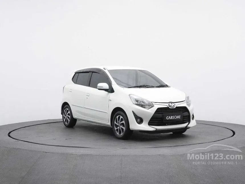 Jual Mobil Toyota Agya 2019 G 1.2 di Jawa Barat Manual Hatchback Putih Rp 106.000.000