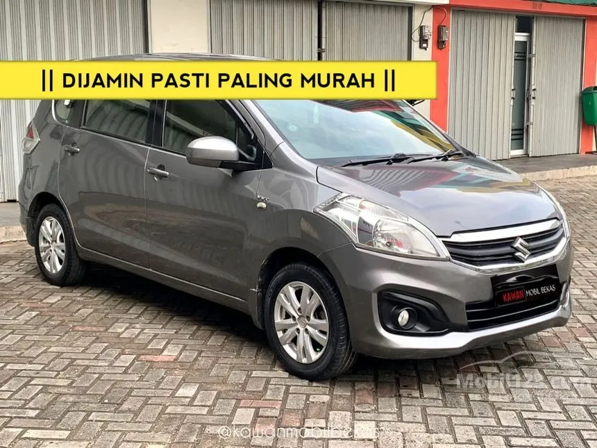 Jual Mobil Suzuki Ertiga 2017 GL 1.4 di Banten Manual MPV Abu