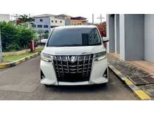 2019 Toyota Alphard 2.5 G MPV putih km 13 ribuan antik sunroof pilotseat