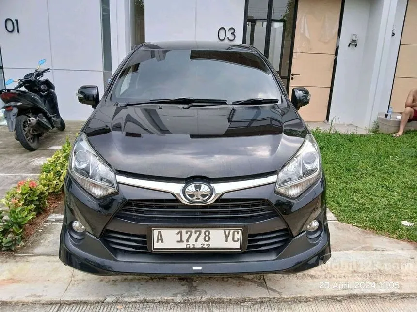 Jual Mobil Toyota Agya 2018 TRD 1.2 di Banten Manual Hatchback Hitam Rp 108.000.000