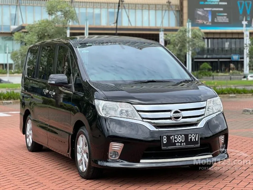 Jual Mobil Nissan Serena 2015 Highway Star 2.0 di DKI Jakarta Automatic MPV Hitam Rp 150.000.000