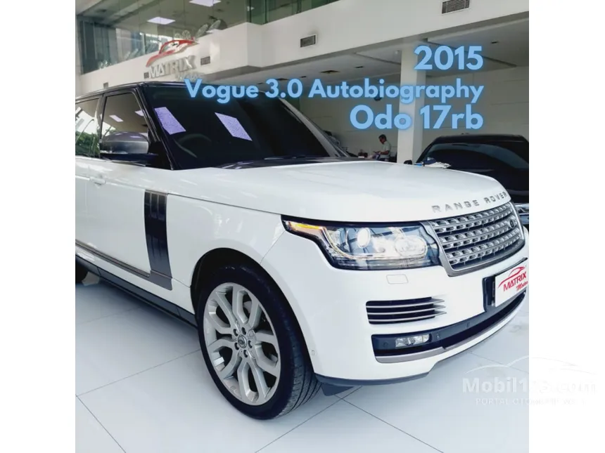 Jual Mobil Land Rover Range Rover 2014 Vogue 3.0 di DKI Jakarta Automatic SUV Putih Rp 1.500.000.000