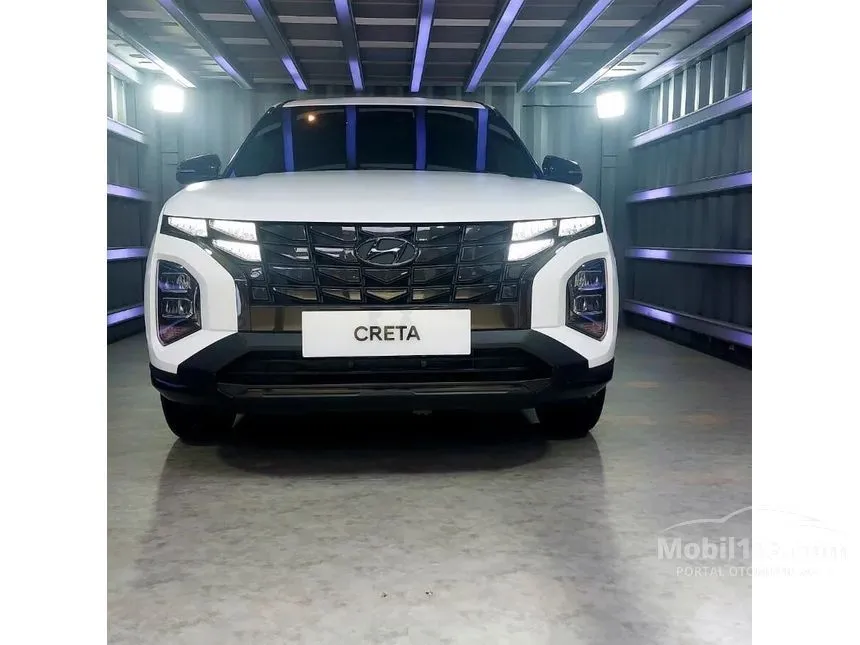 Jual Mobil Hyundai Creta 2024 Alpha 1.5 di DKI Jakarta Automatic Wagon Putih Rp 385.700.000