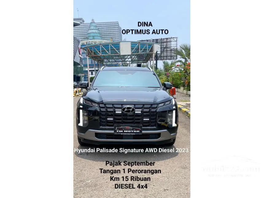 Jual Mobil Hyundai Palisade 2023 Signature AWD 2.2 di DKI Jakarta Automatic Wagon Hitam Rp 955.000.000