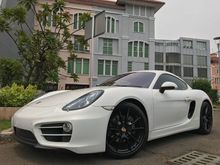 2013 Porsche Cayman 2.7 981 Coupe White On Red Km10rb Reg.2014 ATPM Full Option TDP.375JT