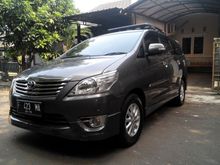 Jual Cepat Butuh Uang: Grand New Kijang Innova V-Luxury Matic 2,0 Bensin Abu Metalic 2014 Km 27.036 Mulus Pemilik/Tangan-1 Cas Tunai 225 juta