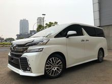 VELLFIRE ZG WHITE ON BLACK TDP 150JT