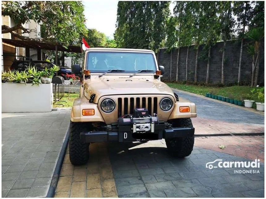 Jeep Wrangler 2000 Sahara in Jawa Barat Automatic SUV Brown for Rp - 10724161 Jeep Wrangler 2000 Sahara in Jawa Barat Automatic SUV Brown for Rp - 10724161