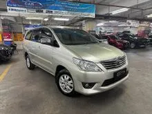 2011 Toyota Kijang Innova 2.0 G MPV 2012 V manual  2013 at 2010 matic