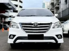 TOYOTA KIJANG INNOVA 2.0 G LUXURY AT BENSIN 2015 PUTIH