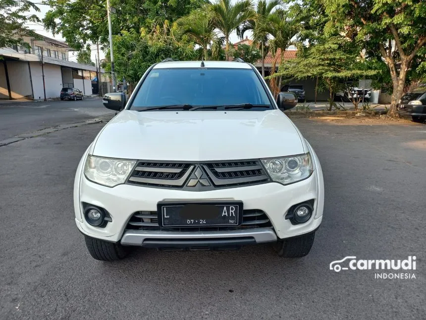 Jual Mobil Mitsubishi Pajero Sport 2014 Exceed 2.5 di Jawa Timur Automatic SUV Putih Rp 245.000.000