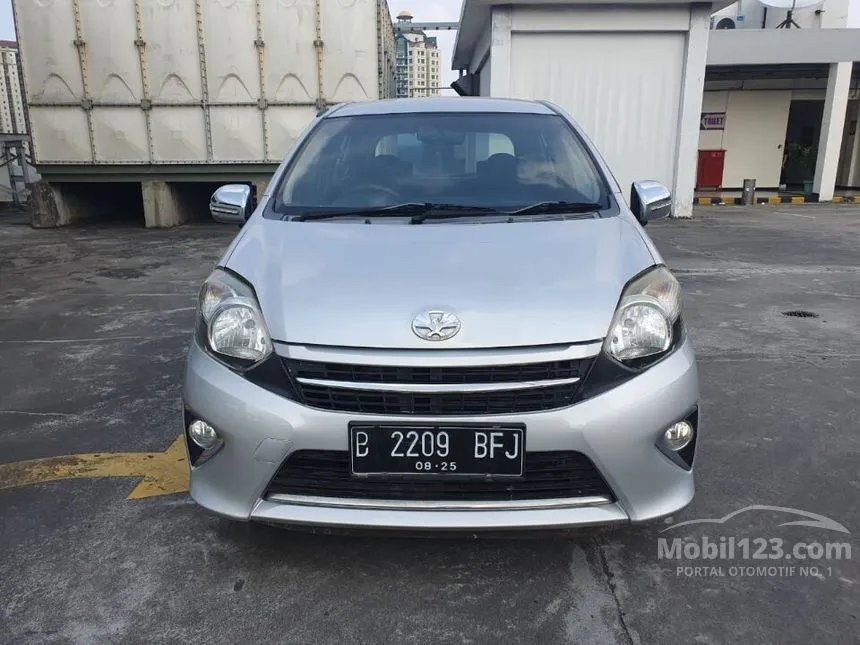 Jual Mobil Toyota Agya 2015 G 1.0 di DKI Jakarta Automatic Hatchback Silver Rp 83.000.000