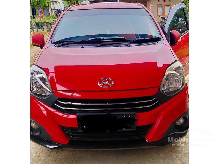 Jual Mobil Daihatsu Ayla 2017 X Deluxe 1.0 di Kalimantan Timur Manual Hatchback Merah Rp 105.000.000