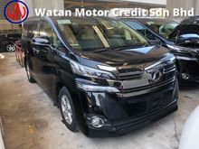 Toyota Vellfire 2.5 G X GENUINE YEAR MADE CAN PROVE 16-UNREG,3 POWER DOORS N BOOT,360 SURROUND CAMERA,LUXURY INTERIOR,DVD,FREE WARRANTY N GIFTS
