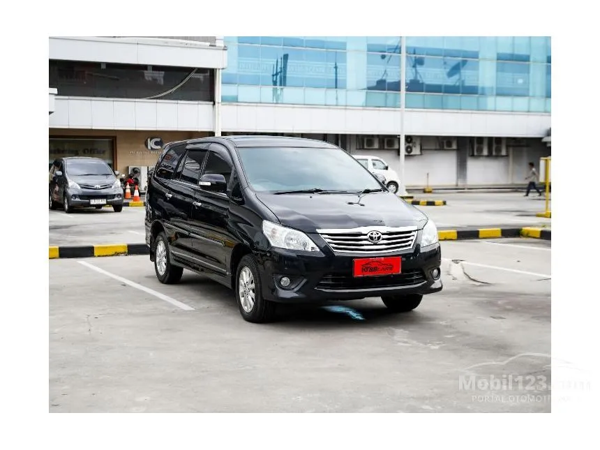 Jual Mobil Toyota Kijang Innova 2013 V 2.0 di DKI Jakarta Automatic MPV Hitam Rp 160.000.000