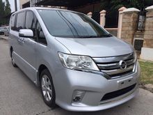 Nissan Serena 2.0 HWS AT 2015 Silver FACELIF
