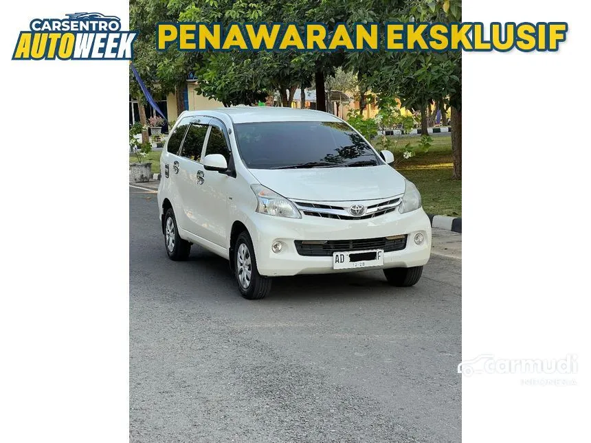 Jual Mobil Toyota Avanza 2015 E 1.3 di Jawa Tengah Manual MPV Putih Rp 126.000.000