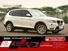 2013 BMW X3 2.0 xDrive20i SUV (F25) Odo 41 Rbuan (DP RENDAH) HOT ITEMS