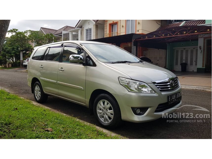 Jual Mobil Toyota Kijang  Innova  2012 G 2 5 di Banten 