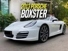 2013 Porsche Boxster 2.7 Convertible White on Black Red Boxter PDK Putih