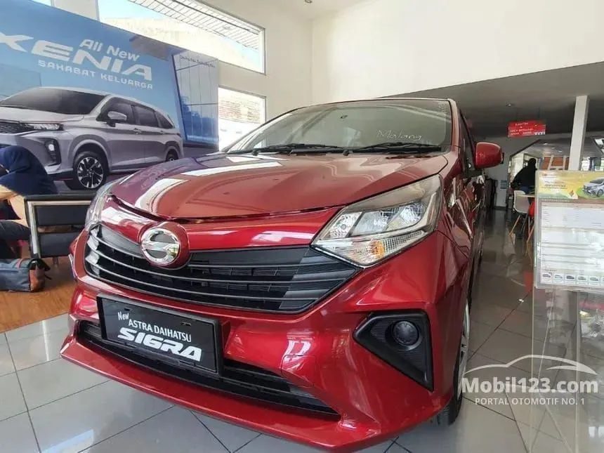 Jual Mobil Daihatsu Sigra 2023 M 1.0 di Jawa Barat Manual MPV Merah Rp 161.950.000