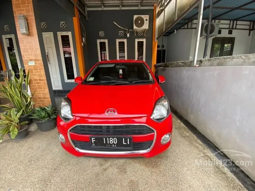 Jual Mobil Daihatsu Ayla 2014 X 1.0 di Kalimantan Selatan Automatic Hatchback Merah Rp 95.000.000
