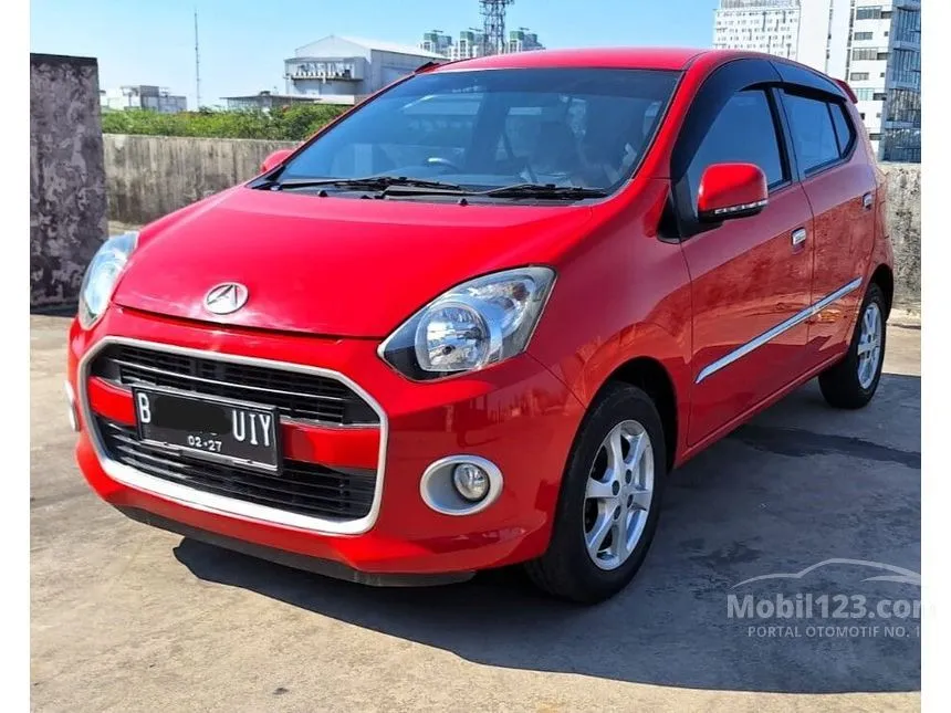 Jual Mobil Daihatsu Ayla 2017 X 1.0 di DKI Jakarta Manual Hatchback Merah Rp 102.000.000