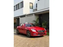 2012 Mercedes-Benz SLK200 1.8 CGI Convertible Red on Red Odo 19 Rb (TERMURAH)