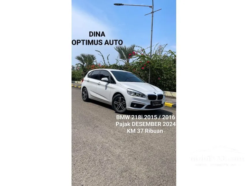 Jual Mobil BMW 218i 2015 Sport Line 1.5 di DKI Jakarta Automatic Hatchback Putih Rp 260.000.000