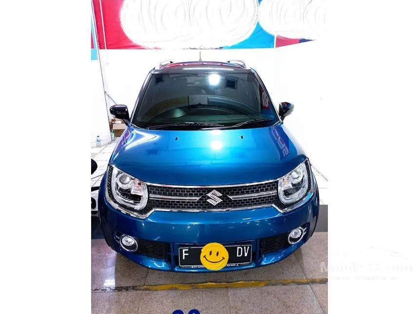 Jual Mobil Suzuki Ignis 2019 GX 1.2 di DKI Jakarta Manual Hatchback Biru Rp 105.000.000