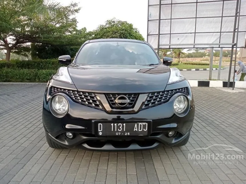 Jual Mobil Nissan Juke 2015 RX Black Interior 1.5 di Jawa Barat Automatic SUV Hitam Rp 145.000.000