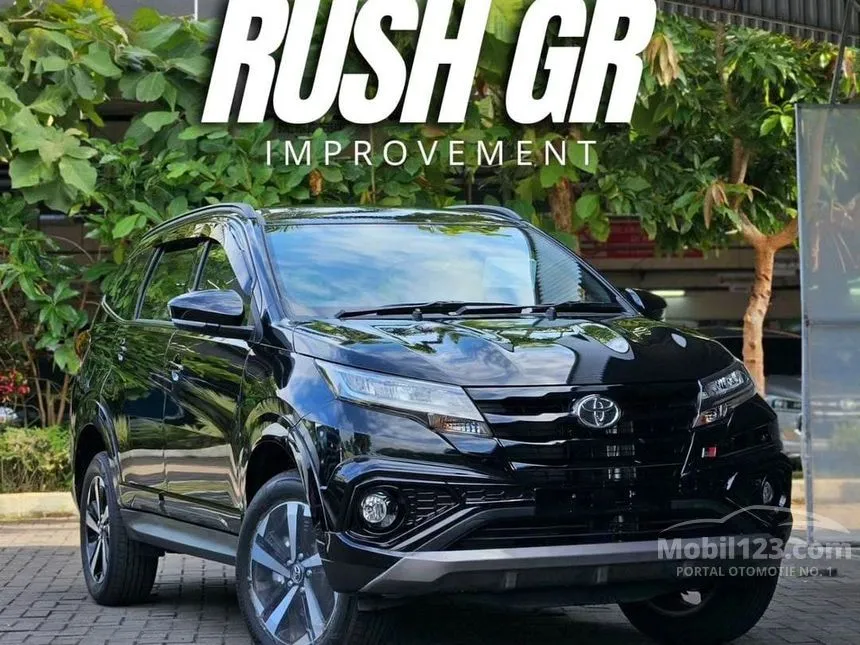 Jual Mobil Toyota Rush 2024 S GR Sport 1.5 di DKI Jakarta Automatic SUV Hitam Rp 299.800.000