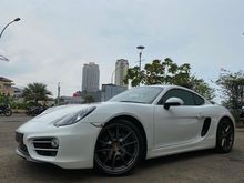 PORSCHE CAYMAN 2.7 PDK 2014 ATPM WHITE ON RED LIKE NEW TDP RINGAN