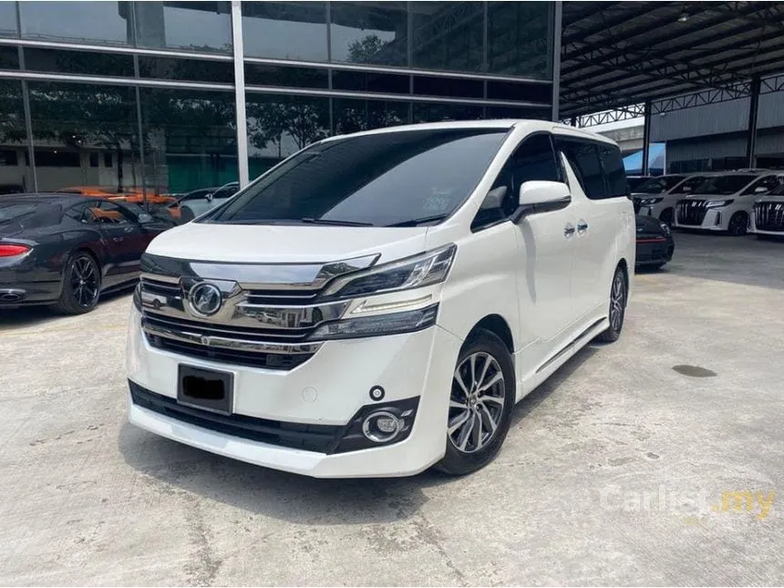 2015 Toyota Vellfire Executive Lounge MPV