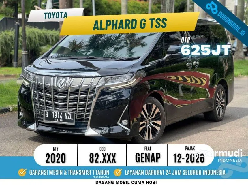 2020 Toyota Alphard G MPV