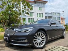 2015 BMW 740Li 3.0 Pure Excellence Sedan Reg.2016 Titanium Grey Km30rb Full Option #AUTOHIGH #BEST OFFER
