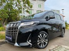 2019 Toyota Alphard 2.5 X Van Wagon Reg.2021 Facelift Black On Beige Km1000 Perfect Captain Seat #AUTOHIGH #MUST HAVE
