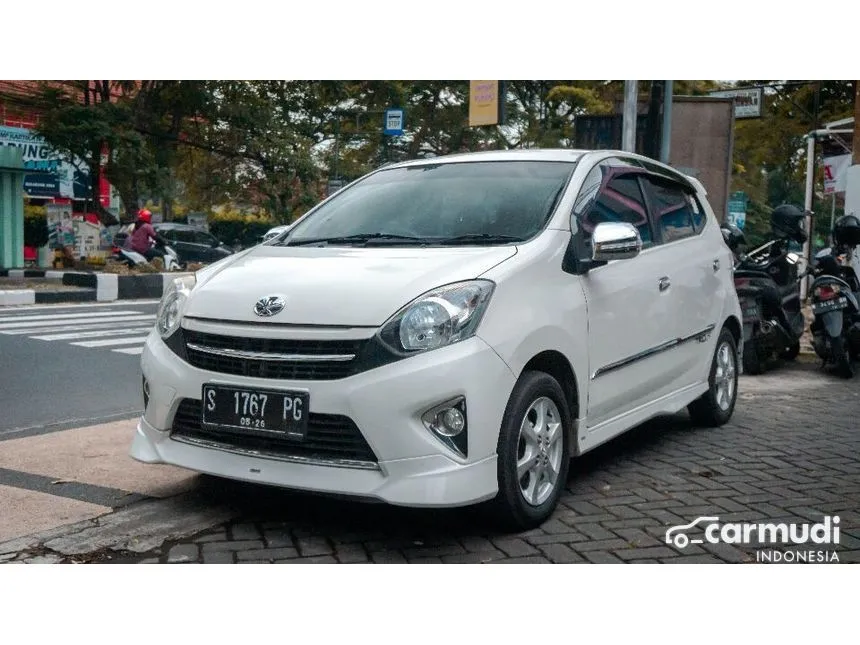 Jual Mobil Toyota Agya 2016 TRD Sportivo 1.0 di Jawa Timur Manual Hatchback Putih Rp 107.500.000