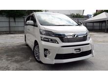Toyota Vellfire 2.4 ZG HOME THEATRE 18 SPEAKERS