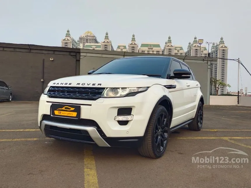 Jual Mobil Land Rover Range Rover Evoque 2012 Dynamic Luxury Si4 2.0 di DKI Jakarta Automatic SUV Putih Rp 370.000.000