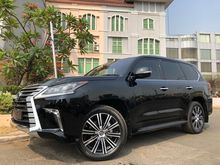 2018 Lexus LX570 5.7 J200 SUV Luxury Nik2018 Black On Beige Mewah Km2000 Perfect Sunroof PBD HUD Full Spek ATPM Wrnty5Thn TDP.975JT